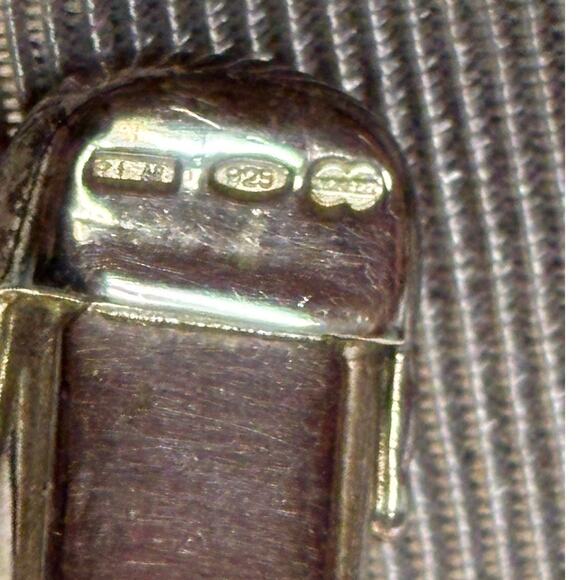 Sterling Silver Breast Cancer Awareness Cuff Bracelet #56630 - Picture 6 of 7